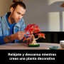 LEGO Botanical Bonsái de Arce Rojo Japonés - Planta Artificial con Hojas Rojas y Naranjas en Maceta - Maqueta para Construir