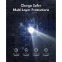 VEGER Power Bank,30000mAh Bateria Externa con Pantalla LED Bateria Portatil USB C Carga rapida PD 20W QC 3.0 con 2 Entradas y 4