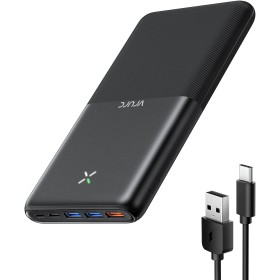 VRURC Bateria Externa 30000mAh, USB C Power Bank Carga Rapida, 22.5W PD3.0 & QC3.0 USB C Cargador Portatil compacta con 3