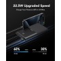VRURC Bateria Externa 30000mAh, USB C Power Bank Carga Rapida, 22.5W PD3.0 & QC3.0 USB C Cargador Portatil compacta con 3
