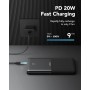VRURC Bateria Externa 30000mAh, USB C Power Bank Carga Rapida, 22.5W PD3.0 & QC3.0 USB C Cargador Portatil compacta con 3