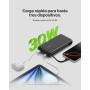 Belkin BoostCharge Batería Externa 20K, Carga rápida y Cable Integrado (PD 30 W), Power Bank, Cargador portátil USB-C Power