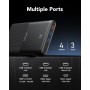 VRURC Bateria Externa 30000mAh, USB C Power Bank Carga Rapida, 22.5W PD3.0 & QC3.0 USB C Cargador Portatil compacta con 3