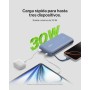 Belkin BoostCharge Batería Externa 20K, Carga rápida y Cable Integrado (PD 30 W), Power Bank, Cargador portátil USB-C Power