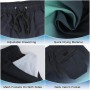 flintronic Traje de Baño Hombre, Bañador Hombre Pantalones, Pantalones Cortos de Natación Secado Rápido, Shorts de Baño con