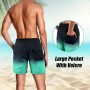 flintronic Traje de Baño Hombre, Bañador Hombre Pantalones, Pantalones Cortos de Natación Secado Rápido, Shorts de Baño con