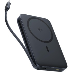 Baseus Picogo Qi2 Magsafe Power Bank, 15W Magnetic Powerbank 10000mAh, 27W Bateria Externa Magnetica con Cable USB-C