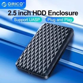 ORICO-carcasa de disco duro externo, carcasa de 2,5 pulgadas, SATA a U