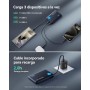 INIU Power Bank, 45W 10000mAh Slimmest Bateria Portatil con Cable USB C Integrado, USB C In&out PD 3.0 QC 4.0 Bateria Externa