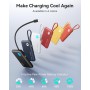 INIU Power Bank, 45W 10000mAh Slimmest Bateria Portatil con Cable USB C Integrado, USB C In&out PD 3.0 QC 4.0 Bateria Externa