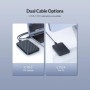 ORICO-carcasa de disco duro externo, carcasa de 2,5 pulgadas, SATA a U