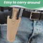 OUDQFCJ Funda de Cuero para Tijeras de Jardín, Soporte para Alicates de Poda, Funda para Podadora de Jardín, Funda de Tijera de