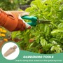 OUDQFCJ Funda de Cuero para Tijeras de Jardín, Soporte para Alicates de Poda, Funda para Podadora de Jardín, Funda de Tijera de