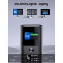 AMEGAT Power Bank 140W, 27600mAh Bateria Externa PD 3.1 USB C Input & Output con 3 Puertos, Pantalla Digital, para Portátiles,