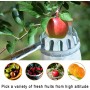 Recogedor de Frutas,Recoge Frutas,Ø16 cm Recolector de Frutas,Frutas Herramientas Recolectoras,Fruit Picker Hortícola,Recolector