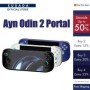 Ayn Odin 2 Portal 7 pulgadas reproductor de juegos portátil 8000mAh 8 