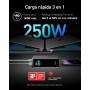 Anker Prime Power Bank Carga Rapida, Cargador Portátil de 27,650 mAh, 250W, y con 3 Puertos, Compatible con iPhone 16/15 Series,