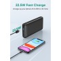 A ADDTOP 22.5W Power Bank 26800mAh - Batería Externa Carga Rápida - Cargador Portátil con PDQC 3.0 Pantalla LED y 4 Outputs para