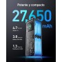 Anker Prime Power Bank Carga Rapida, Cargador Portátil de 27,650 mAh, 250W, y con 3 Puertos, Compatible con iPhone 16/15 Series,