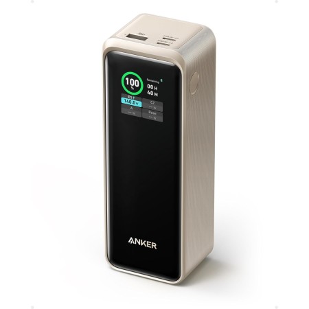 Anker Prime Power Bank Carga Rapida, Cargador Portátil de 27,650 mAh, 250W, y con 3 Puertos, Compatible con iPhone 16/15 Series,