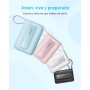 Anker Zolo Power Bank Magnético, Cargador Portátil Inalámbrico de 10.000 mAh con Carga Rápida Máxima de 30 W, Batería con Cable