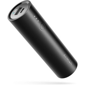 Anker PowerCore 5000, Batería Externa Universal, Micro-USB, 5000 mAh para iPhone 16/15 Series, 18,5 WH, 2 A, Negro