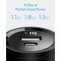 Anker PowerCore 5000, Batería Externa Universal, Micro-USB, 5000 mAh para iPhone 16/15 Series, 18,5 WH, 2 A, Negro
