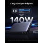 UGREEN Nexode Power Bank 145W 25000mAh, Cargador Portátil con Carga Rápida 140W con Pantalla, Batería Externa Compatible con