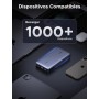 UGREEN Nexode Power Bank 145W 25000mAh, Cargador Portátil con Carga Rápida 140W con Pantalla, Batería Externa Compatible con
