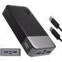 Portable Power Bank 20000mAh, JUOVI 35W Cargador portátil, batería de Carga rápida, PD3.0 QC4.0 batería Externa del teléfono con