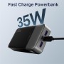 Portable Power Bank 20000mAh, JUOVI 35W Cargador portátil, batería de Carga rápida, PD3.0 QC4.0 batería Externa del teléfono con
