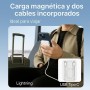 Bateria Externa Carga rapida 22.5 w 10.000 mAh, Bateria portatil Dispositivos conexión Tipo c, Power Bank magnética con Soporte,