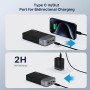 Portable Power Bank 20000mAh, JUOVI 35W Cargador portátil, batería de Carga rápida, PD3.0 QC4.0 batería Externa del teléfono con