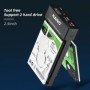 MAIWO-funda HDD SSD externa de doble bahía de 2,5 pulgadas, carcasa RA