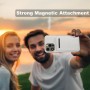 Mag-safe Power Bank 10000mAh, AOGUERBE Magnético Bateria Externa, Inalámbrico 5W 7.5W 15W, 22.5W QC USB-A, 20W PD USB- C y 18W