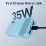 Portable Power Bank 20000mAh, JUOVI 35W Cargador portátil, batería de Carga rápida, PD3.0 QC4.0 batería Externa del teléfono con