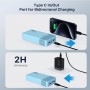 Portable Power Bank 20000mAh, JUOVI 35W Cargador portátil, batería de Carga rápida, PD3.0 QC4.0 batería Externa del teléfono con