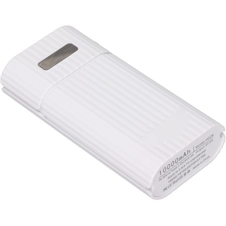 Dpofirs Cargador Rápido del Banco de Energía, Caja del Banco de Energía Móvil DIY H02B 21700 Cargador de Batería Caja de 2