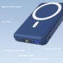 Mag-safe Power Bank 10000mAh, AOGUERBE Magnético Bateria Externa, Inalámbrico 5W 7.5W 15W, 22.5W QC USB-A, 20W PD USB- C y 18W