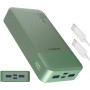 Portable Power Bank 20000mAh, JUOVI 35W Cargador portátil, batería de Carga rápida, PD3.0 QC4.0 batería Externa del teléfono con