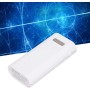 Dpofirs Cargador Rápido del Banco de Energía, Caja del Banco de Energía Móvil DIY H02B 21700 Cargador de Batería Caja de 2