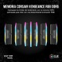 CORSAIR Vengeance RGB DDR5 RAM 96GB (2x48GB) 7000MHz CL40 Intel XMP iCUE Memoria de Ordenador Compatible – Negro