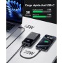 INIU Power Bank, 65W 20000mAh Bateria Externa Carga Rapida, Cargador Portatil USB C Input & Output para MacBook Pro Steam Deck