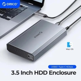 ORICO HDD Case Caja de disco duro de 2,5/3,5 pulgadas USB3.1 Tipo-C Ca