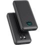 Power Bank 26800mAh con Cable, PD 25W QC4.0 Carga Rápida Batería Externa USB C, 5 Salidas Bateria Portatil con Pantalla LCD
