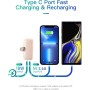 Power Bank Mini 5000mAh,Kuulaa 20W Cargador Portátil Batería Externa Peso Ligero [Lipstick-Size] con Salida de 3A Carga rápida