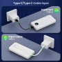 Power Bank 26800mAh con Cable, PD 25W QC4.0 Carga Rápida Batería Externa USB C, 5 Salidas Bateria Portatil con Pantalla LCD