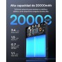 Baseus Powerbank, 20000mAh 100W PD Slim batería Externa QC 4.0 Cargador rápido, Blade H1 USB C para portátiles MacBook iPad,