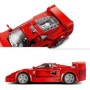 LEGO Speed Champions Supercoche Ferrari F40 Maqueta de Coche de Carreras de Juguete con Minifigura de Piloto, Set con Vehículo