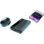 Intenso Powerbank HE20000 - Batería Externa (100 W, Cable de Carga USB-C a USB-C, 20000 mAh), Color Gris y Negro